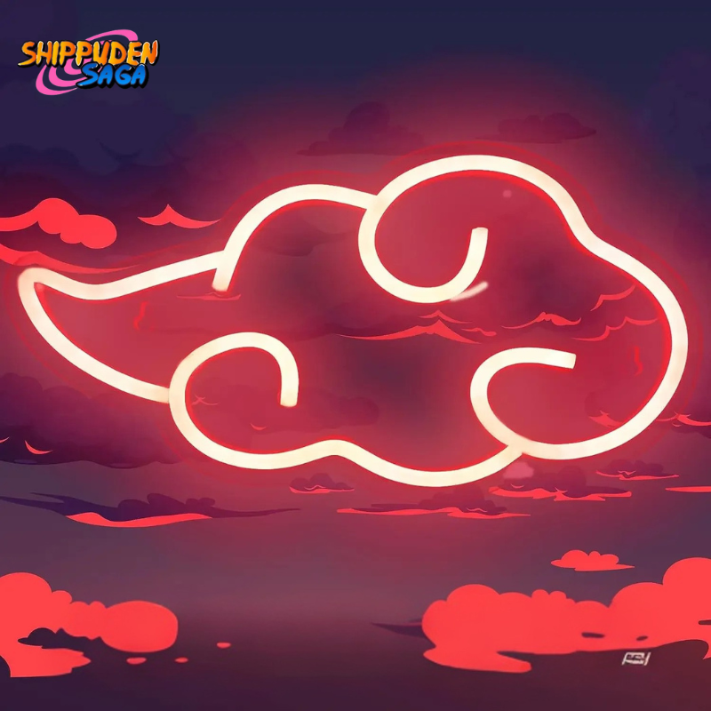 Shippuden Neon LED Cloud Sign