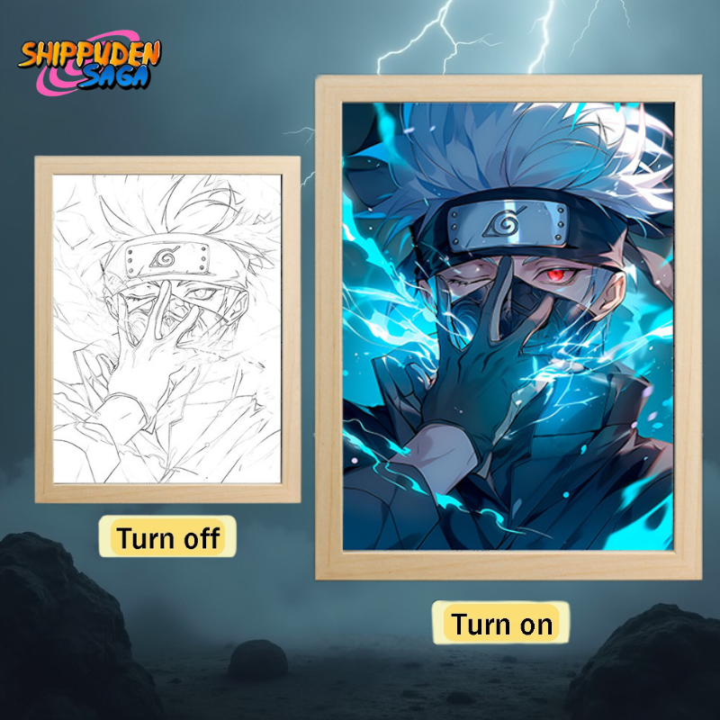 Shippuden LED Kakashi Light Paintings