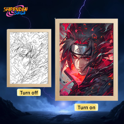 Shippuden LED Sasuke Light Paintings