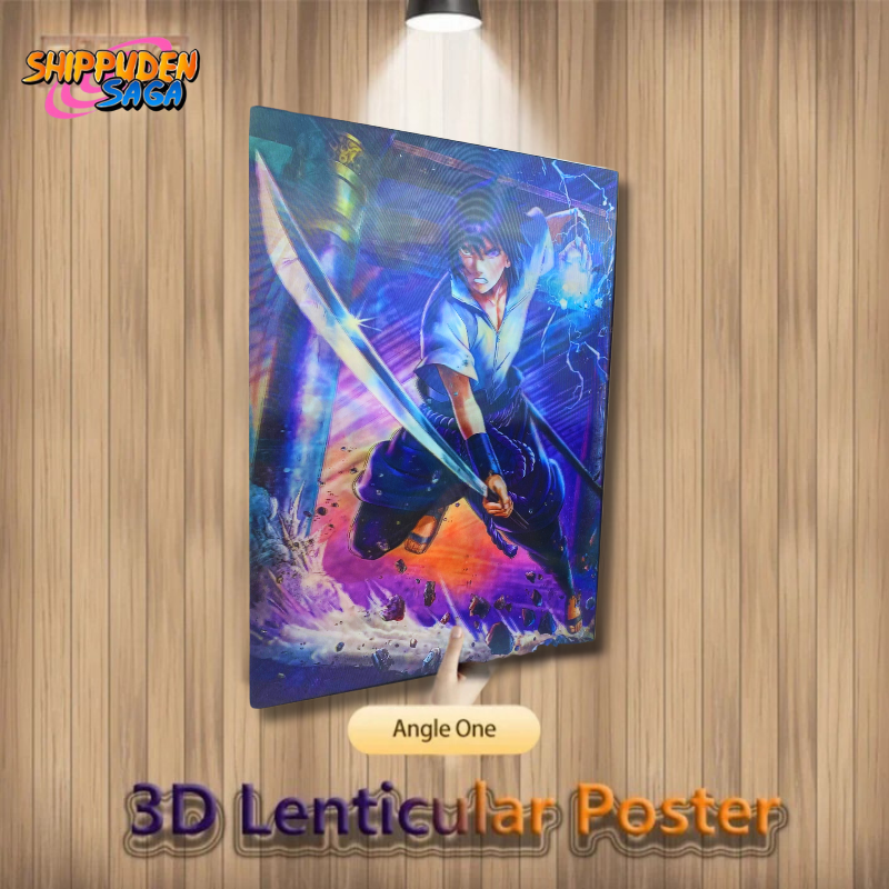 Shippuden Konoha Ninja 3D Lenticular Poster