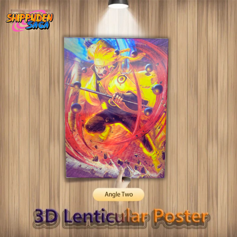 Shippuden Konoha Ninja 3D Lenticular Poster