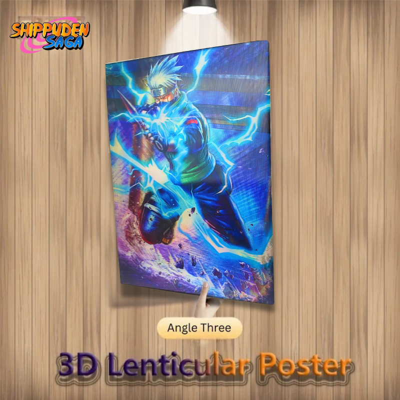 Shippuden Konoha Ninja 3D Lenticular Poster