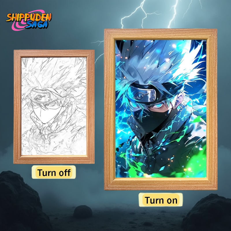 Shippuden LED Kakashi Light Paintings