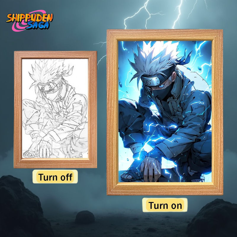 Shippuden LED Kakashi Light Paintings