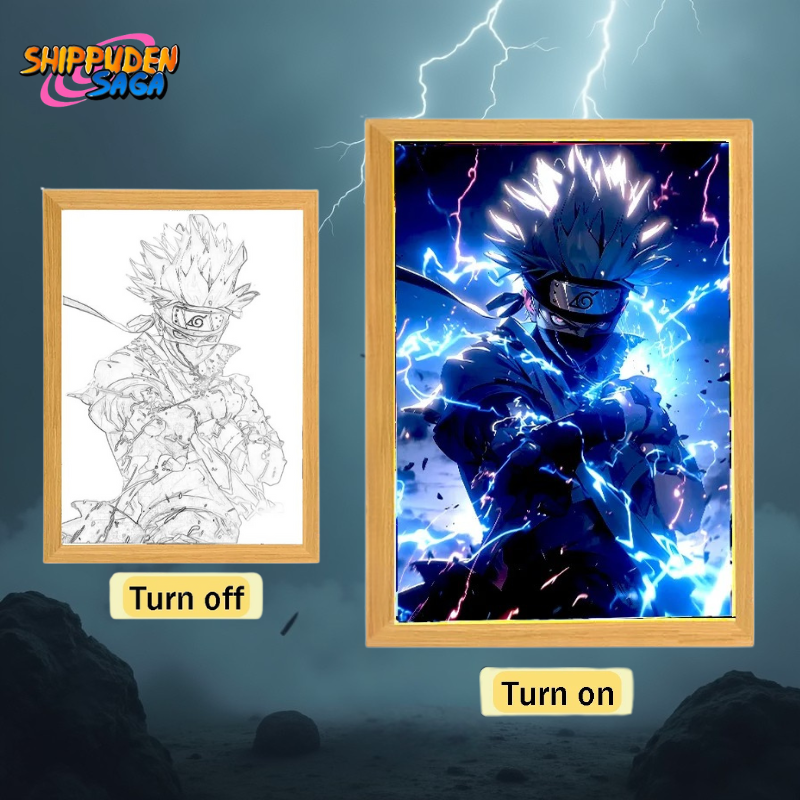 Shippuden LED Kakashi Light Paintings