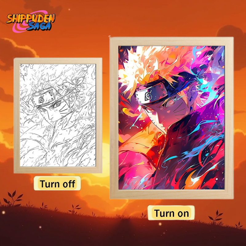 Shippuden LED Naruto Light Paintings