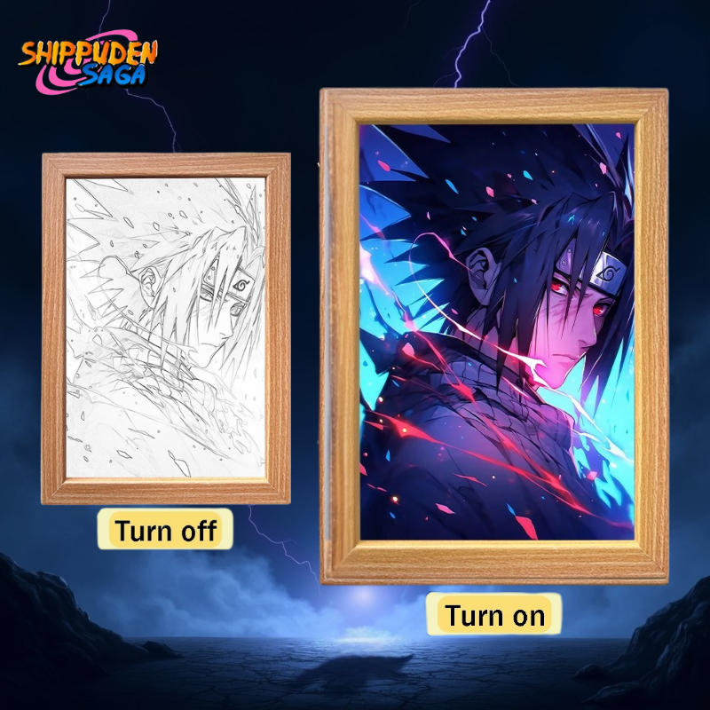Shippuden LED Sasuke Light Paintings