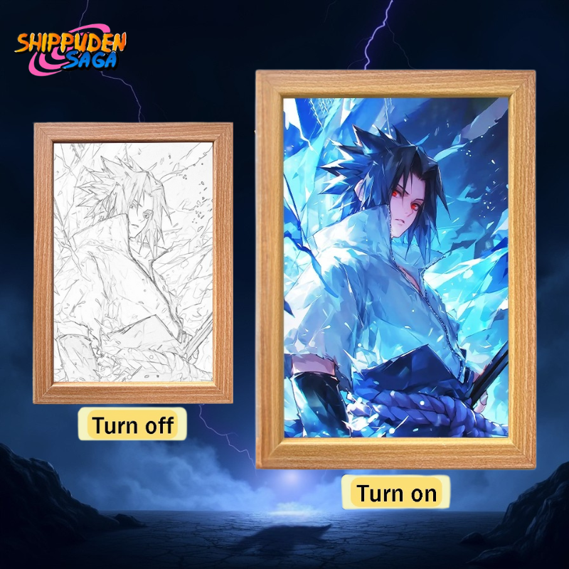 Shippuden LED Sasuke Light Paintings